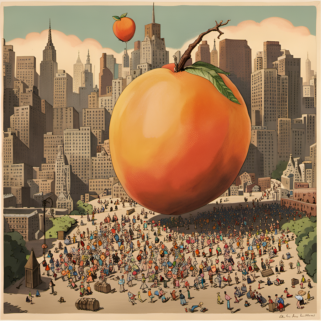 The Peach Lands in New York